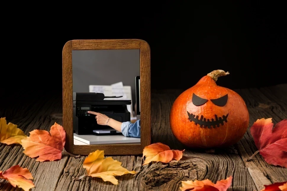 Halloweenska akcia: 4 farebné tonery + čierny za Euro