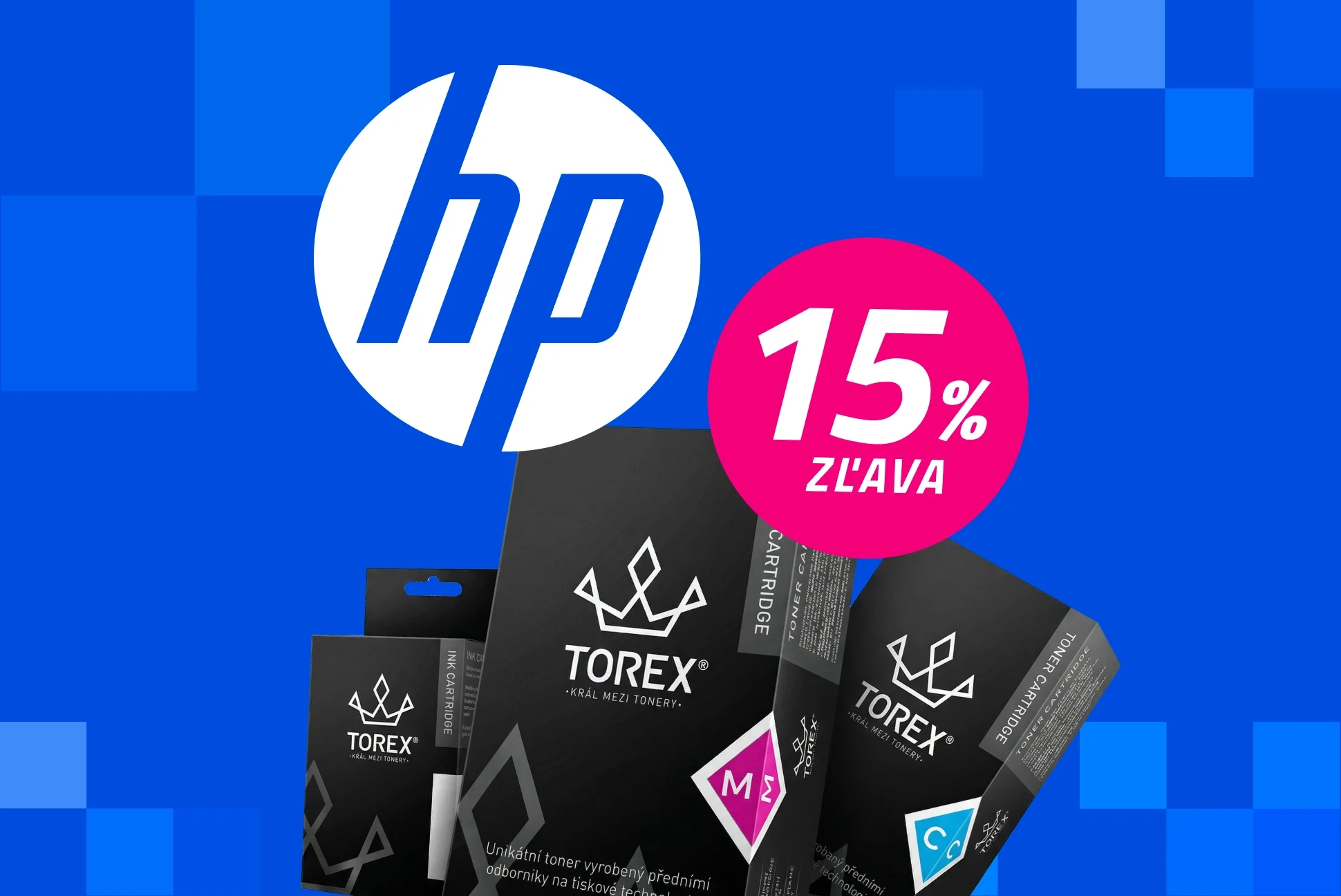 Ušetrite na tlači s náplňami TOREX pre HP