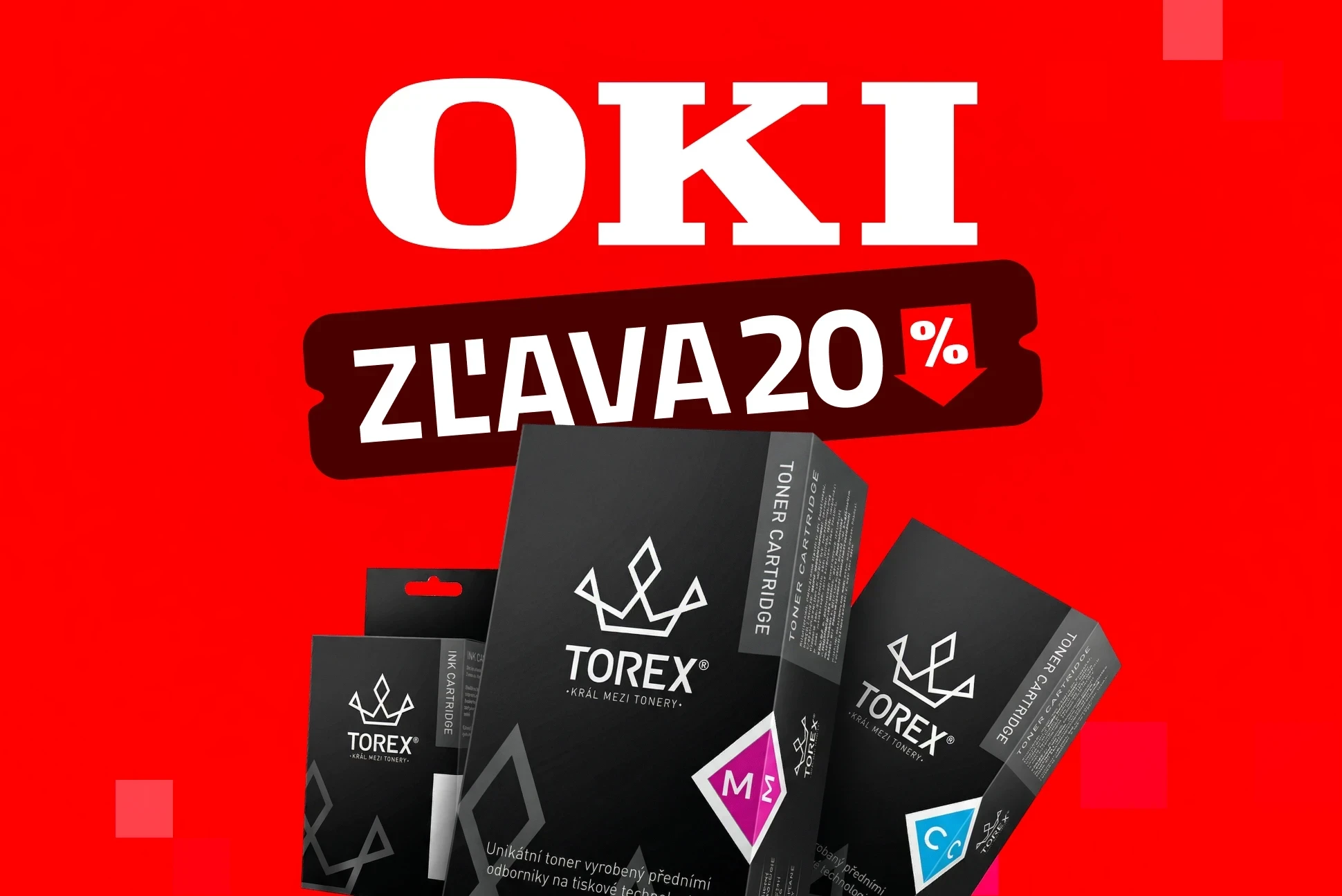 Ušetrite na tlači s náplňami TOREX pre OKI
