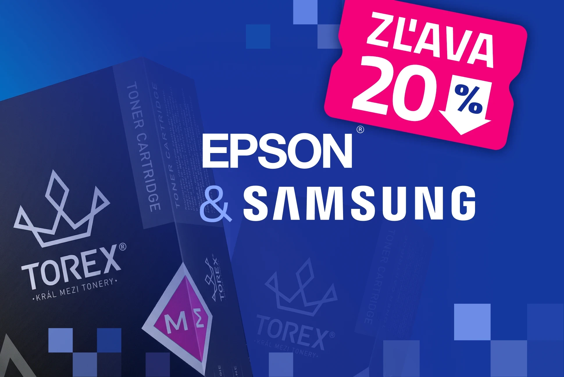 Ušetrite na tlači s náplňami TOREX pre Epson a Samsung