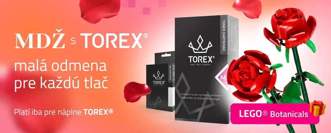 Lego Botanicals k odberom tonerov TOREX