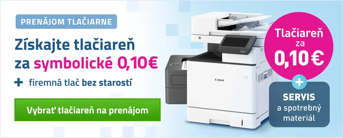 Prenájom tlačových zariadení